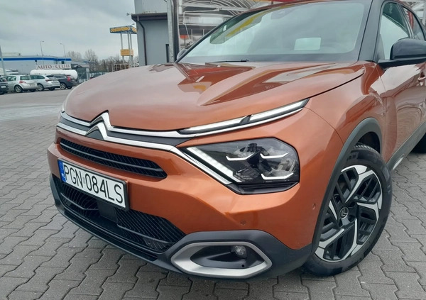 Citroen C4 cena 77700 przebieg: 11103, rok produkcji 2021 z Chorzów małe 277